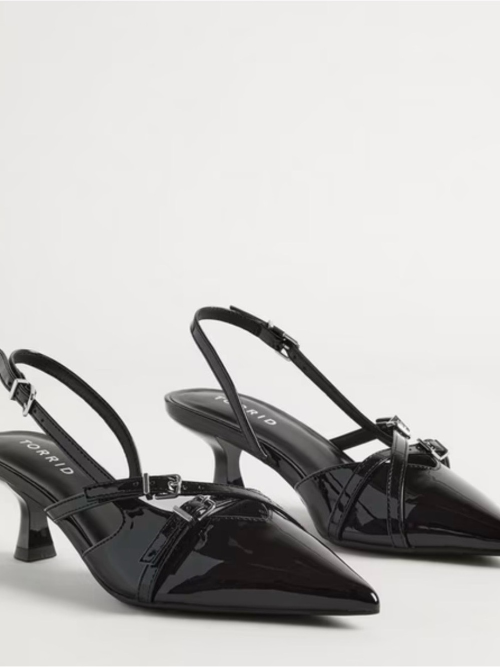 Strappy Slingback Kitten Heel (M)